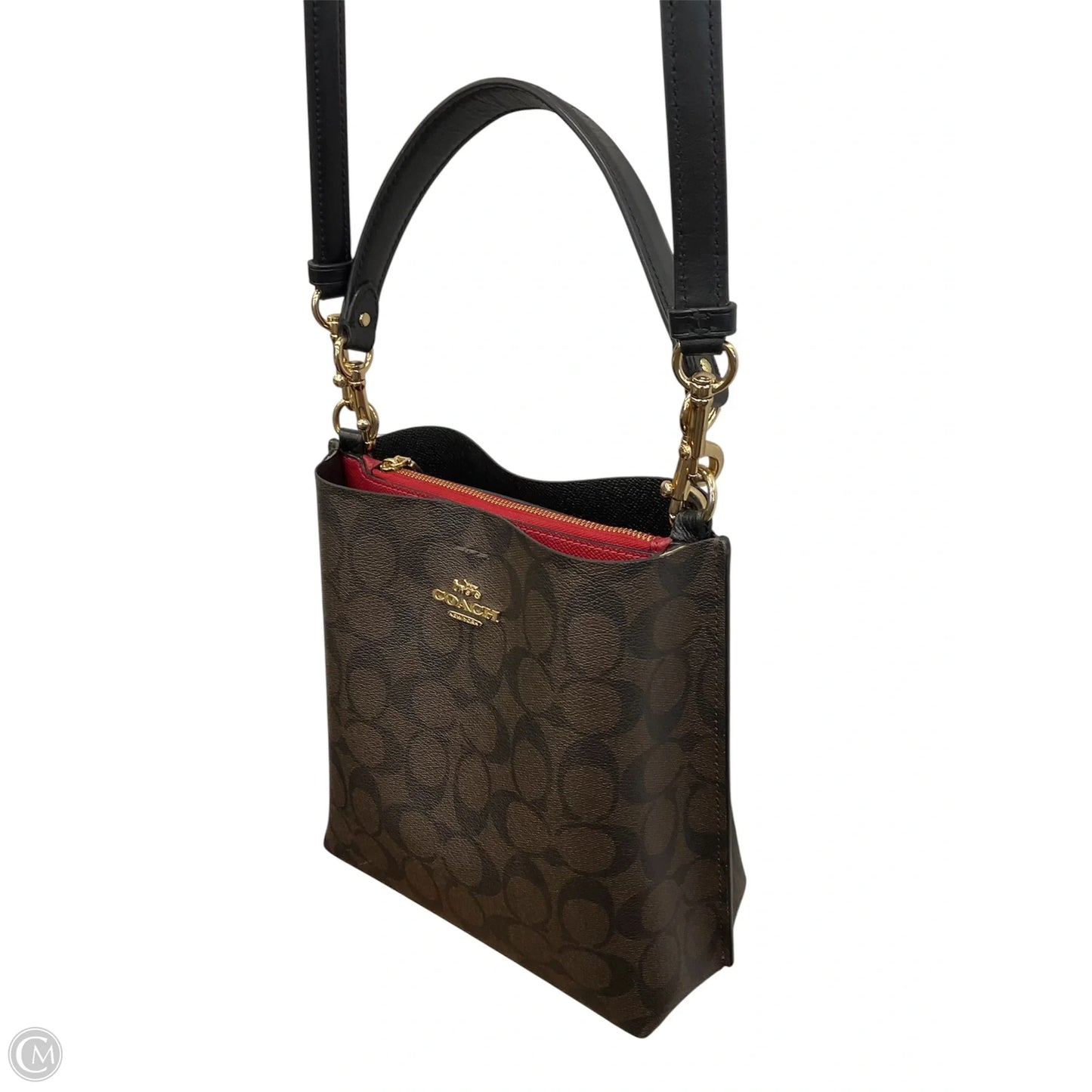 Crossbody Designer By Coach, Size: Medium