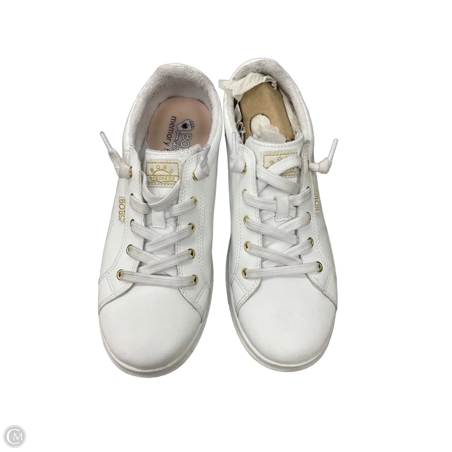 Shoes Sneakers By Bobs In White, Size: 8.5