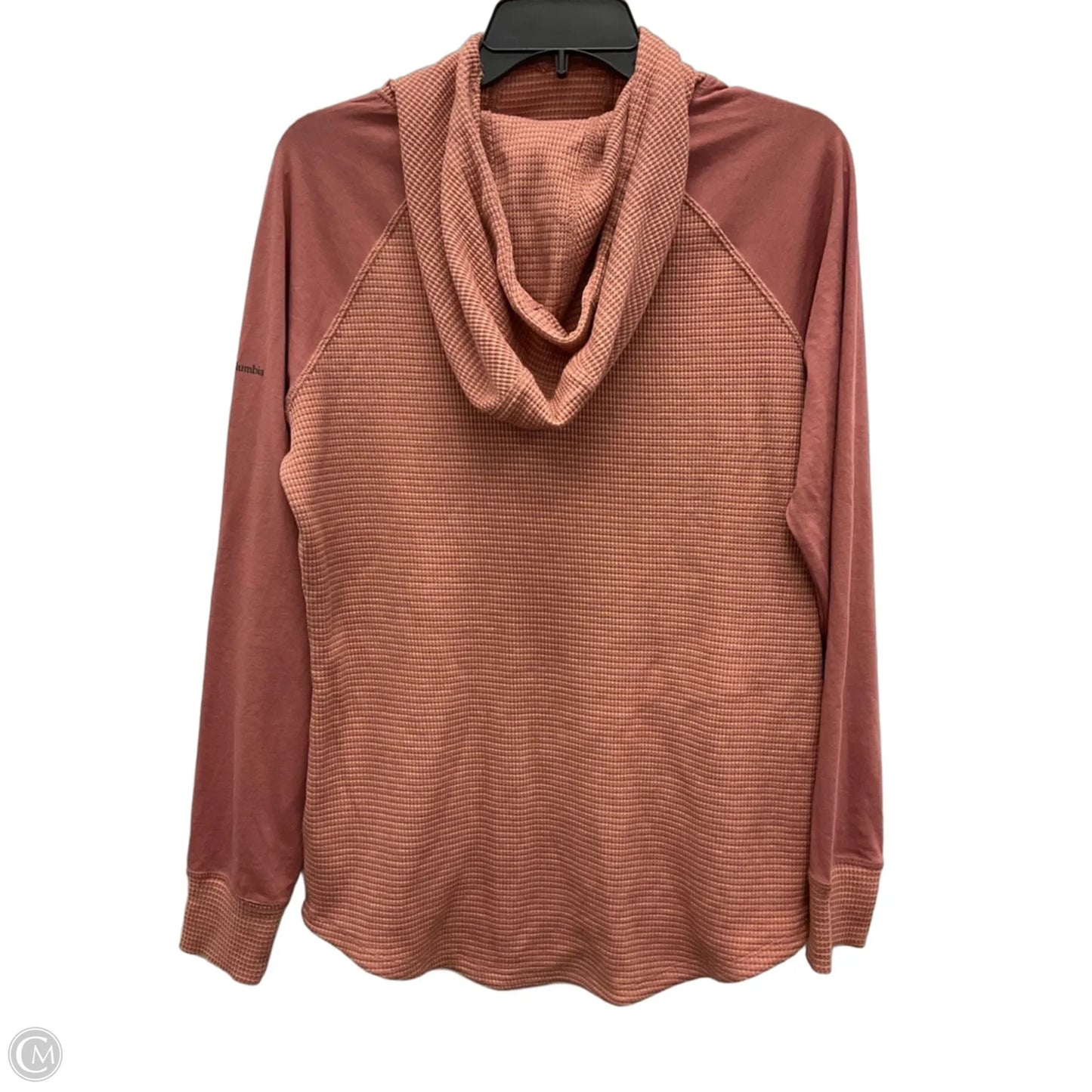 Athletic Top Long Sleeve Hoodie By Columbia In Pink, Size: Xl