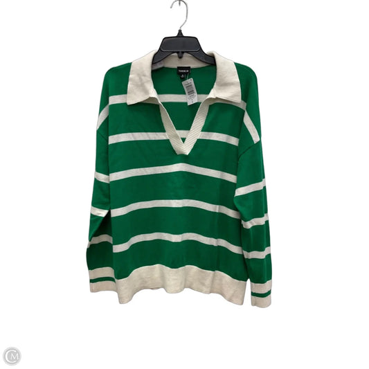 Top Long Sleeve By Torrid In Green, Size: L