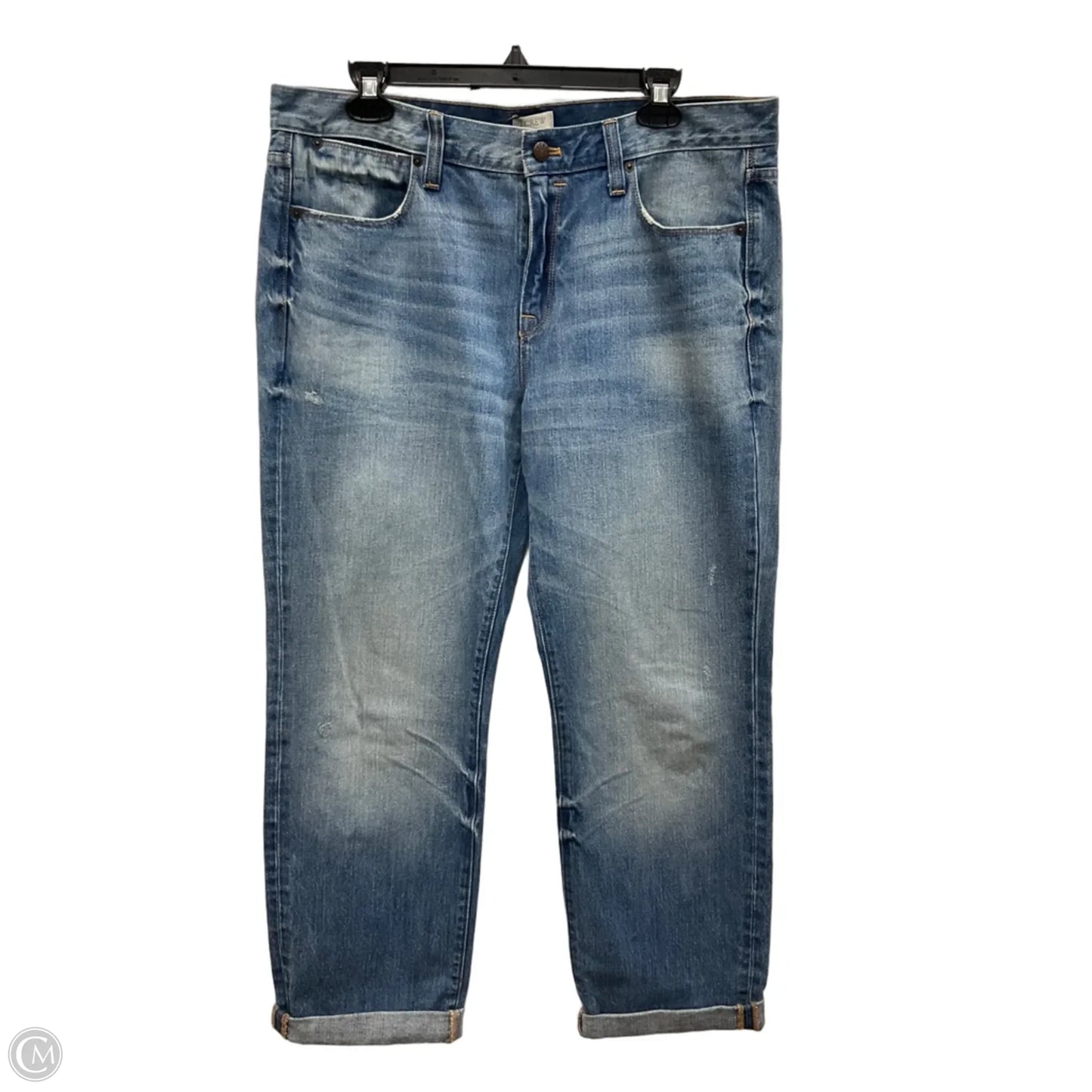Jeans Boyfriend By J. Crew In Blue Denim, Size: 8
