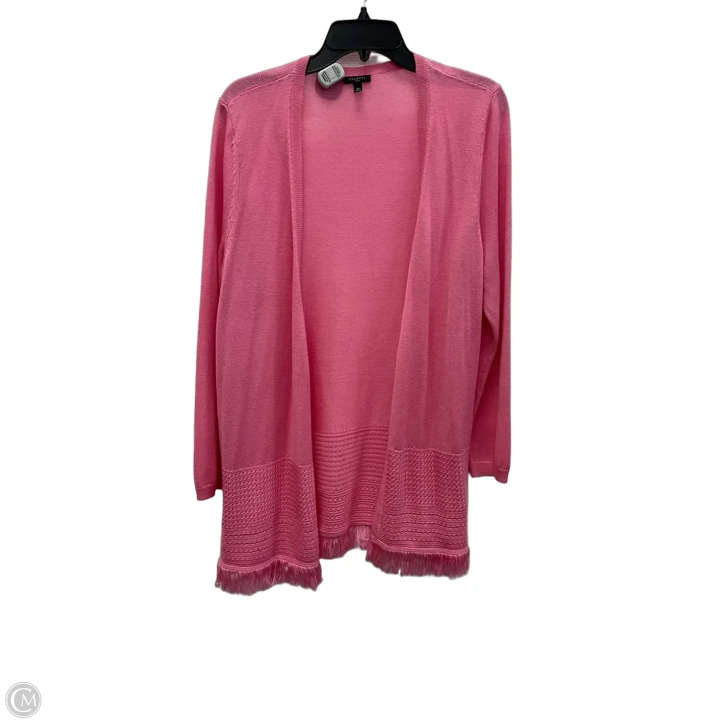 Cardigan By Talbots In Pink, Size: Xlp