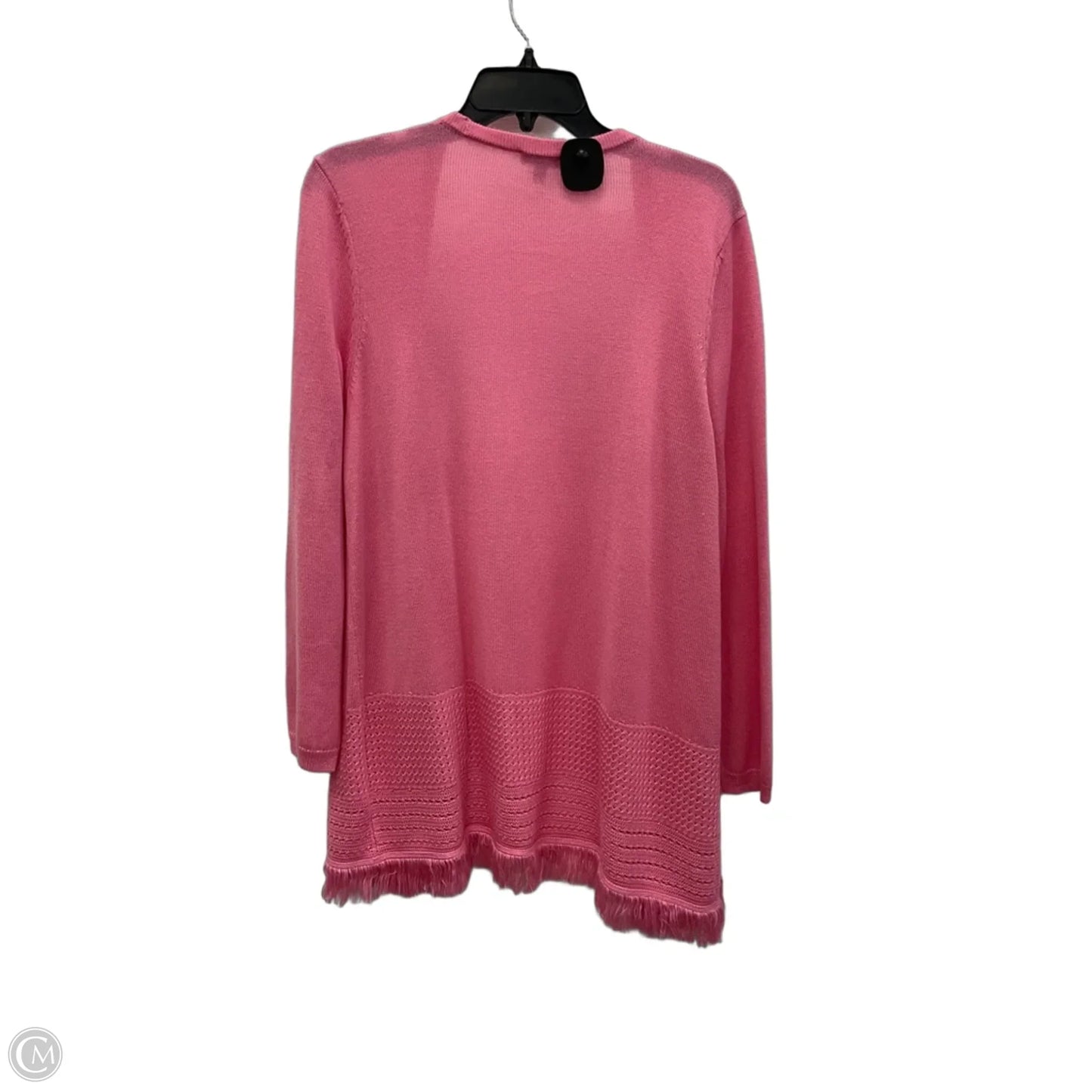 Cardigan By Talbots In Pink, Size: Xlp