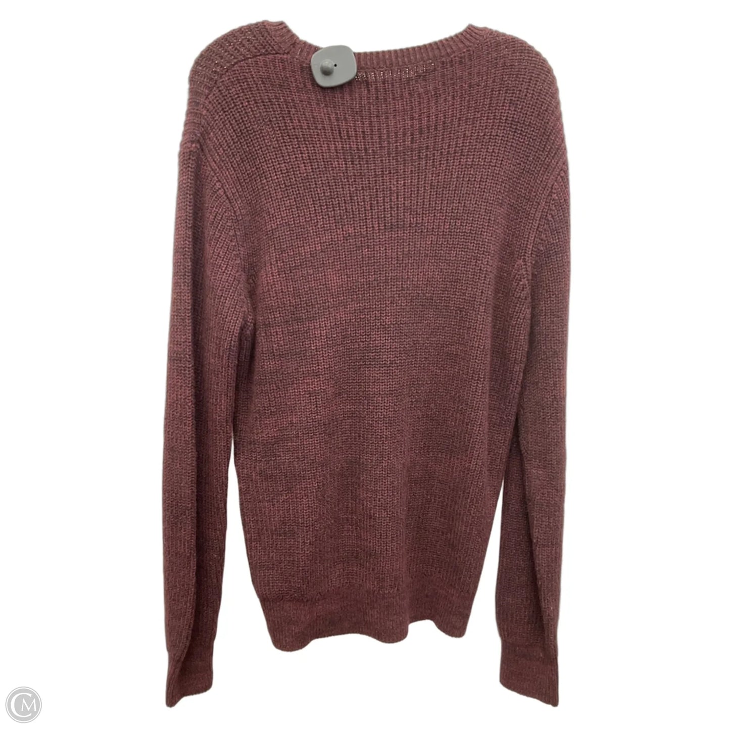 Top Long Sleeve By Liverpool In Maroon, Size: L