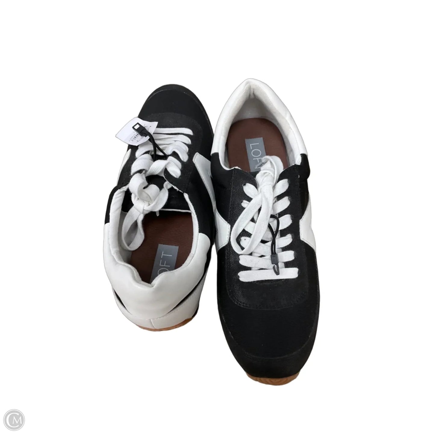 Shoes Sneakers By Loft In Black, Size: 9