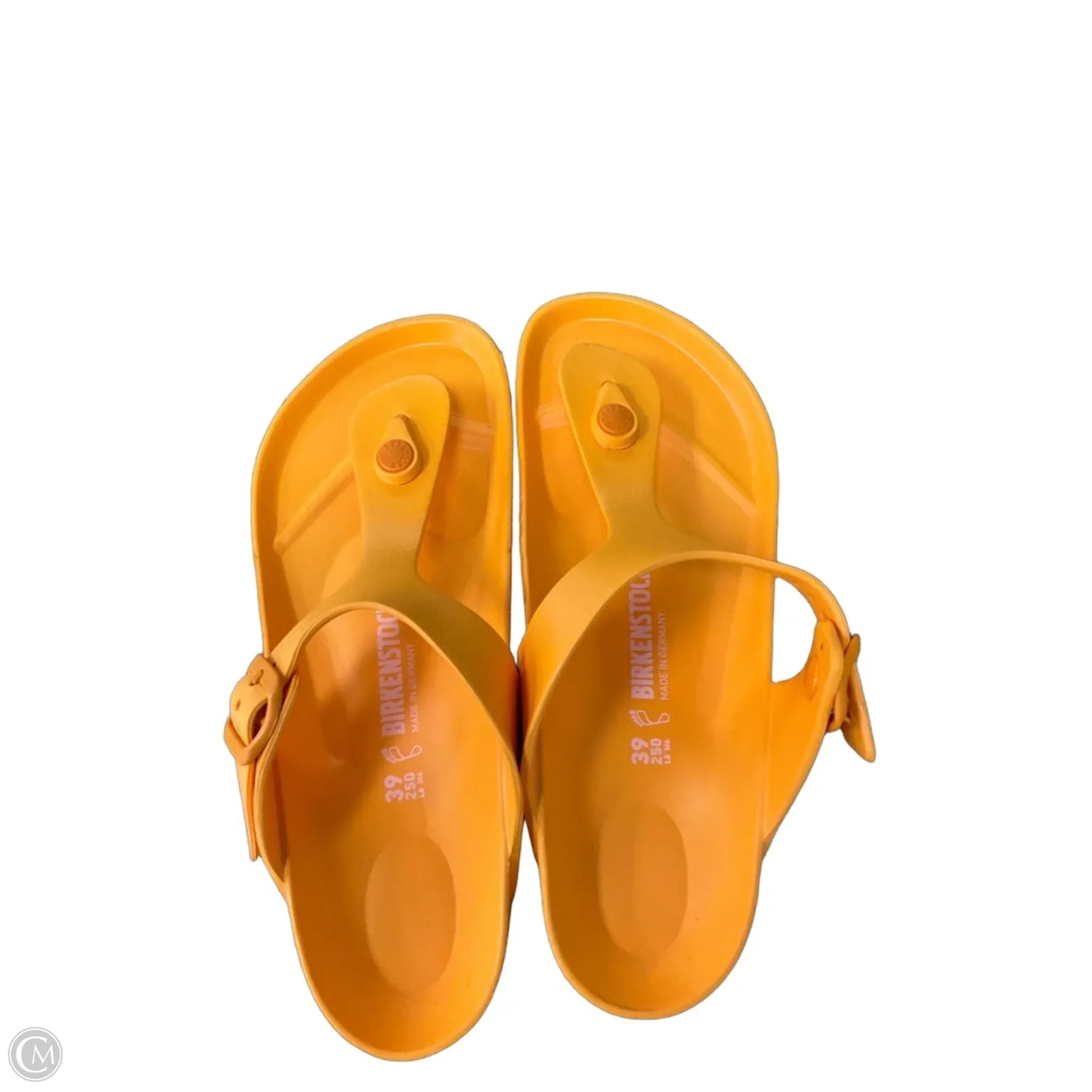 Sandals Flats By Birkenstock In Orange, Size: 8.5