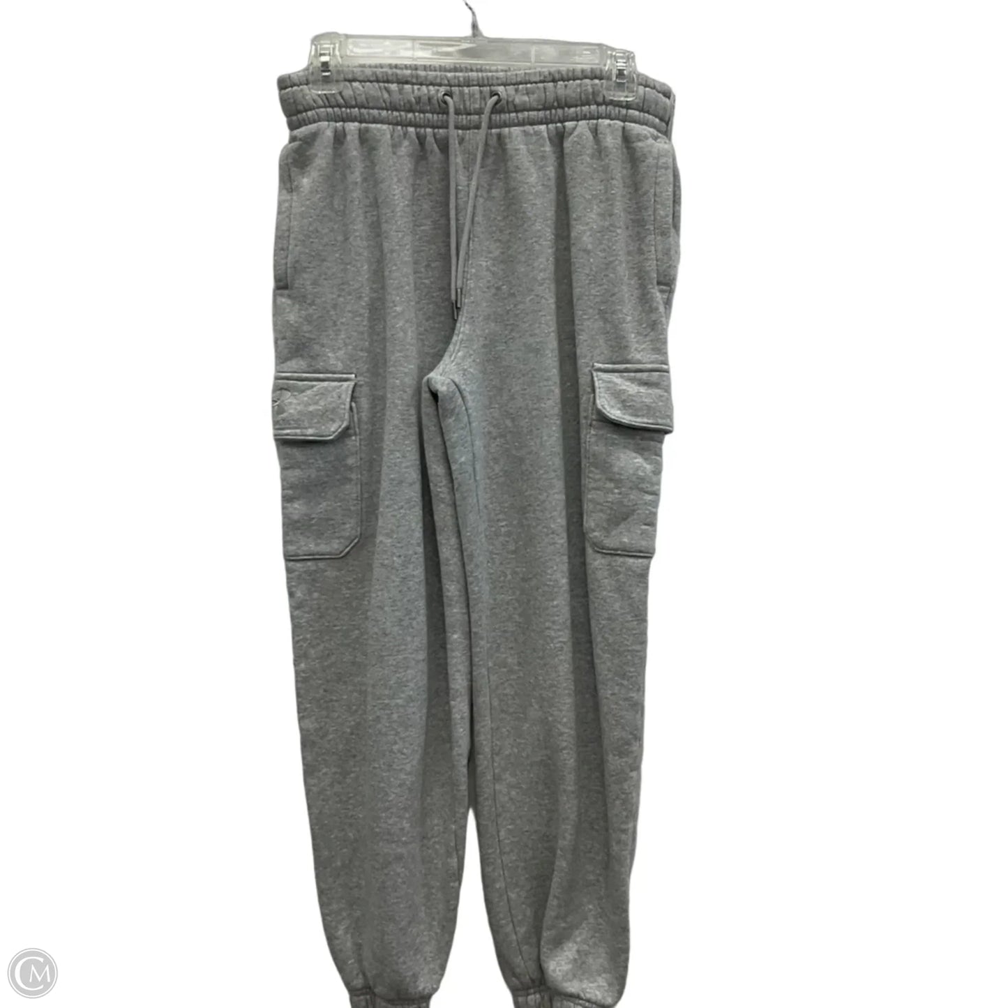 Athletic Pants By Under Armour In Grey, Size: S