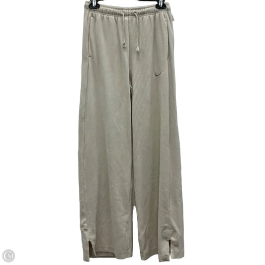 Athletic Pants By Nike In Cream, Size: Xs