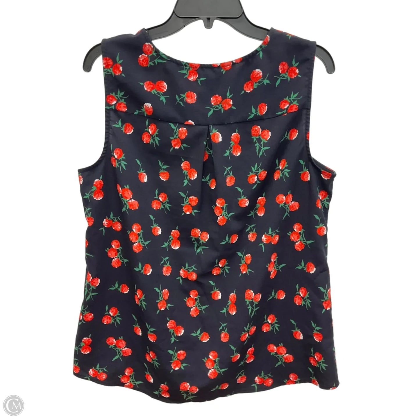 Top Sleeveless By Talbots In Red, Size: L