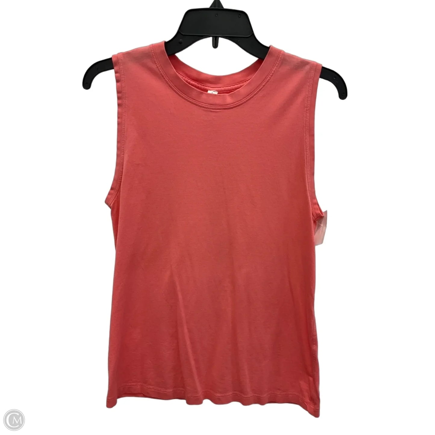 Athletic Tank Top By Lululemon In Orange, Size: 4