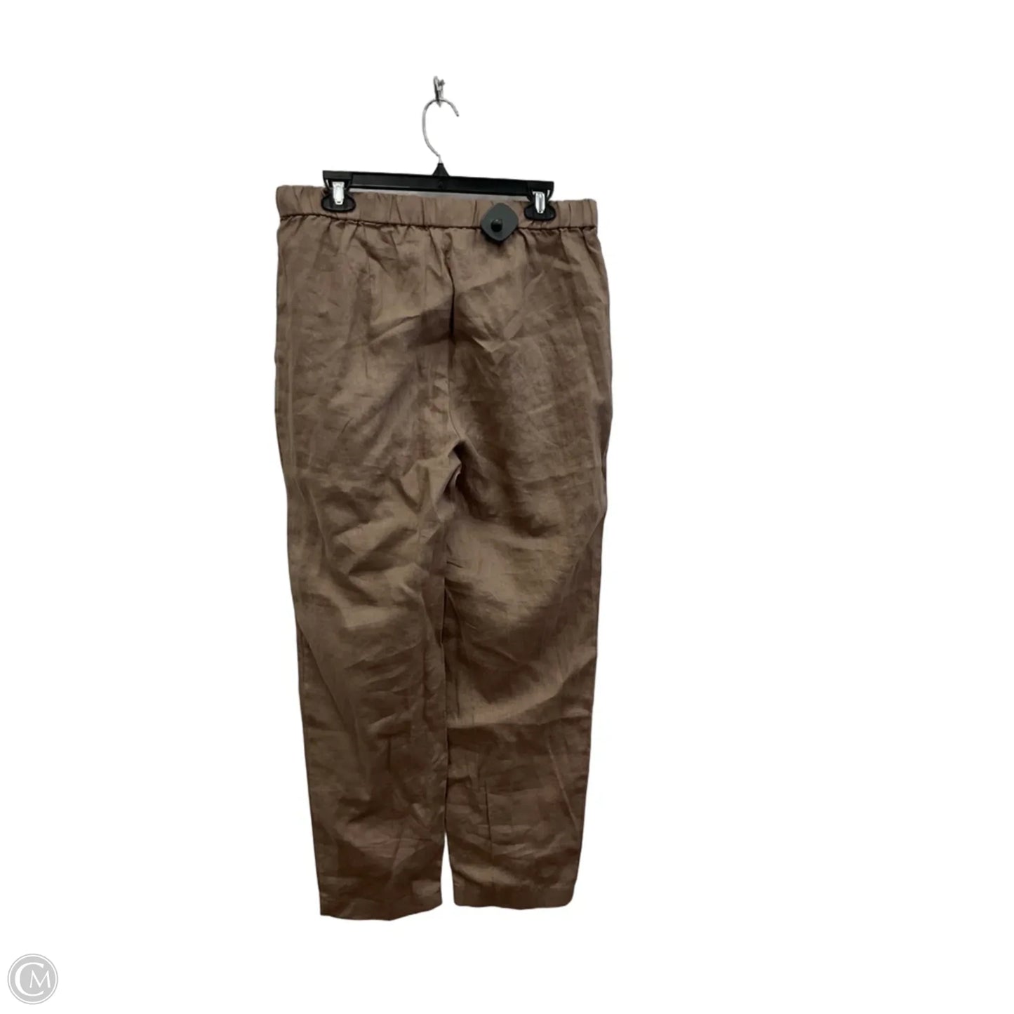 Pants Linen By Eileen Fisher In Brown, Size: M