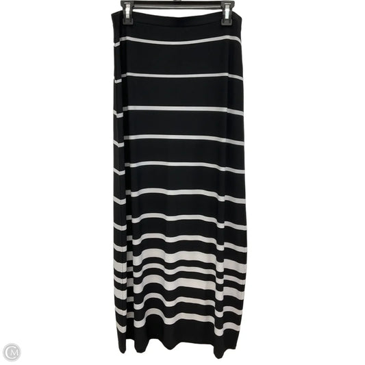 Skirt Maxi By White House Black Market In Striped Pattern, Size: M