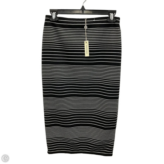 Skirt Midi By Max Studio In Striped Pattern, Size: S