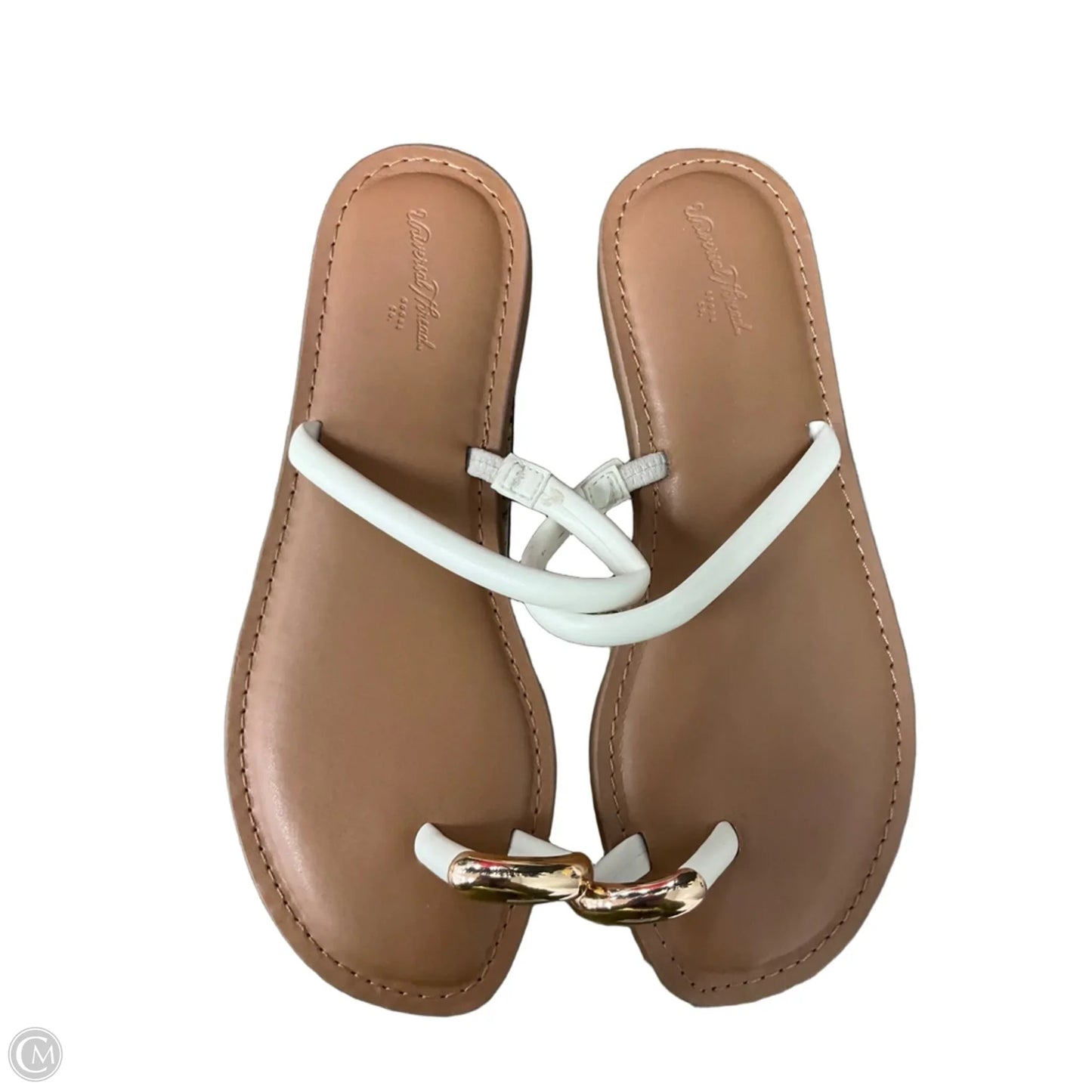Sandals Flats By Universal Thread In Brown, Size: 6