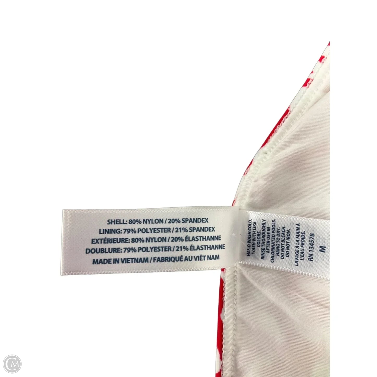 Swimsuit Bottom By Vineyard Vines In Red, Size: M