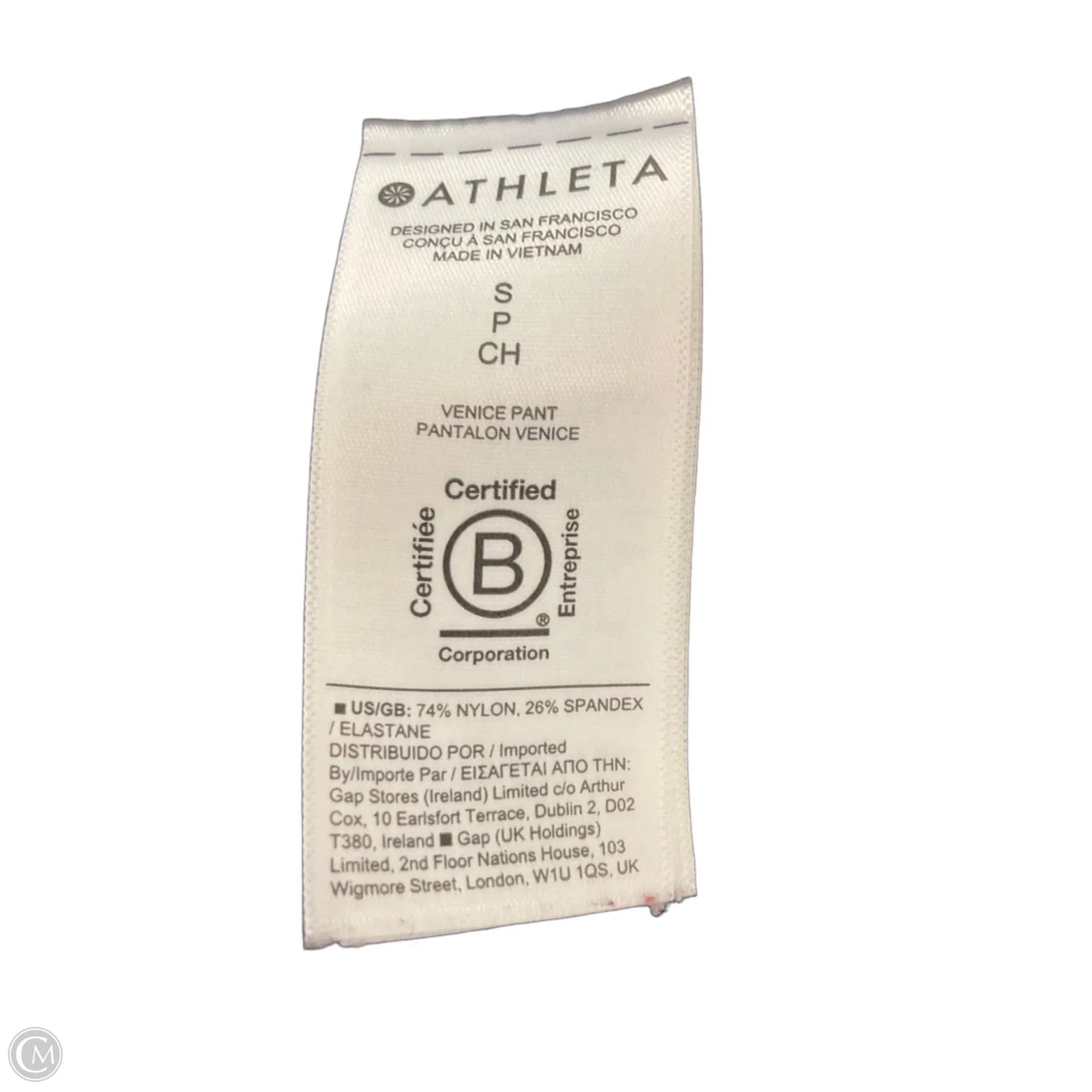 Athletic Pants By Athleta In Black, Size: S