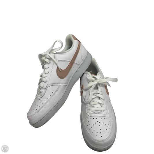 Shoes Sneakers By Nike In White, Size: 8.5
