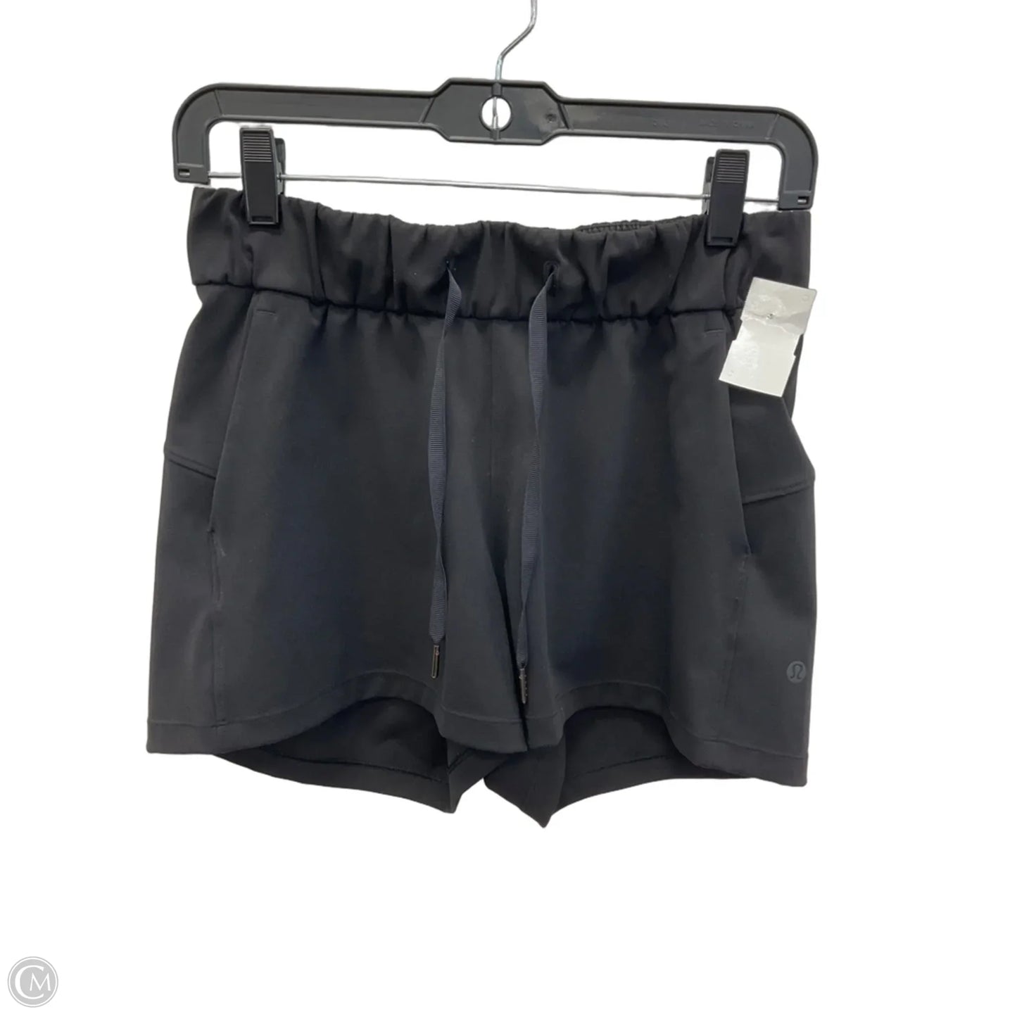 Athletic Shorts By Lululemon In Black, Size: 4