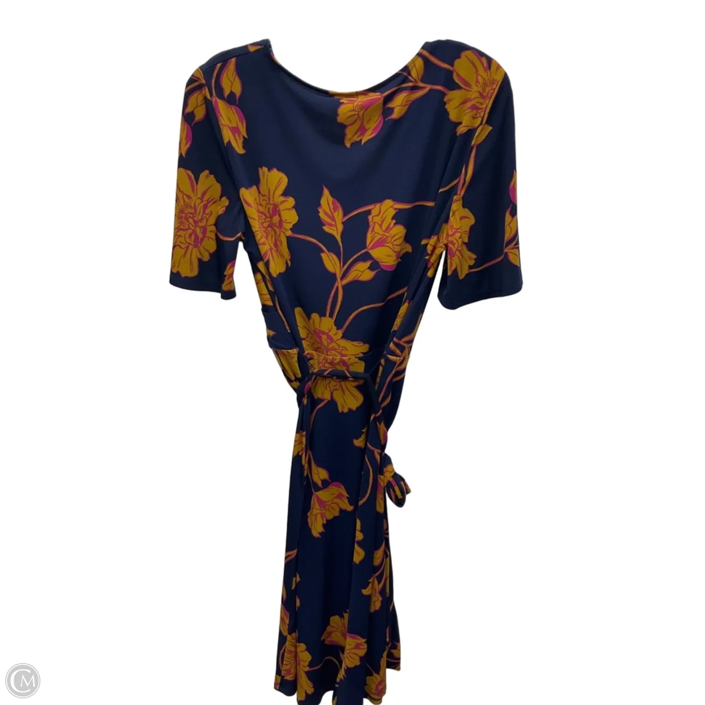 Dress Casual Midi By Donna Morgan In Navy, Size: 12