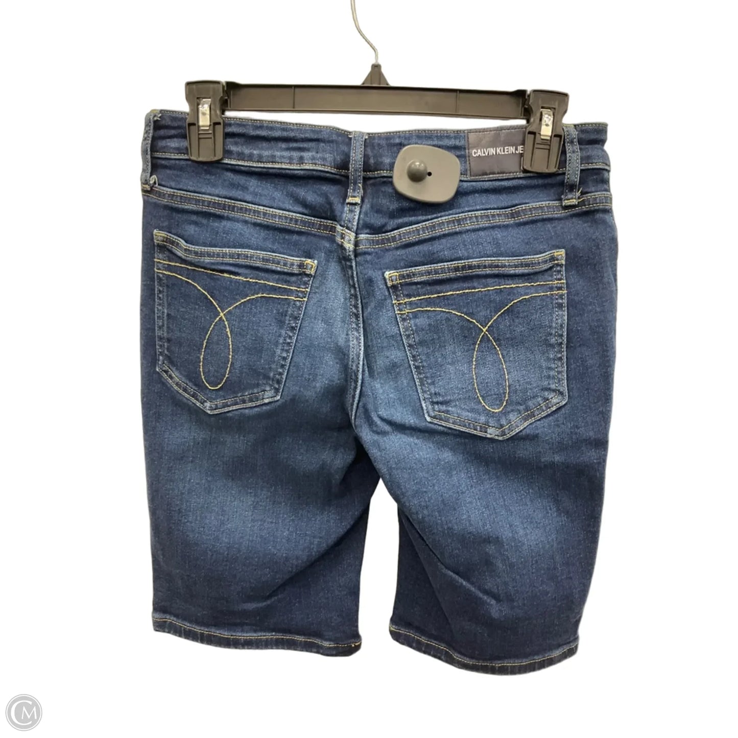 Shorts By Calvin Klein In Blue Denim, Size: 4