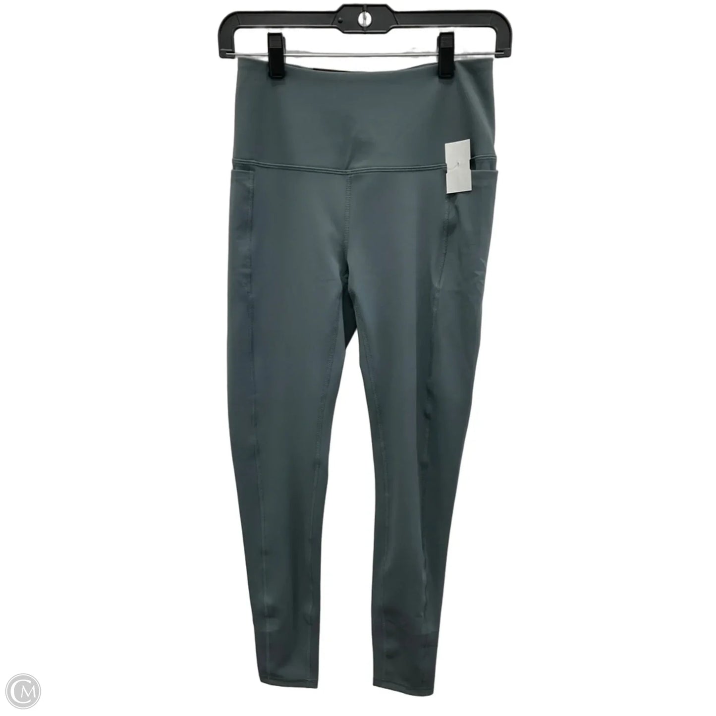 Athletic Leggings By Spyder In Green, Size: S