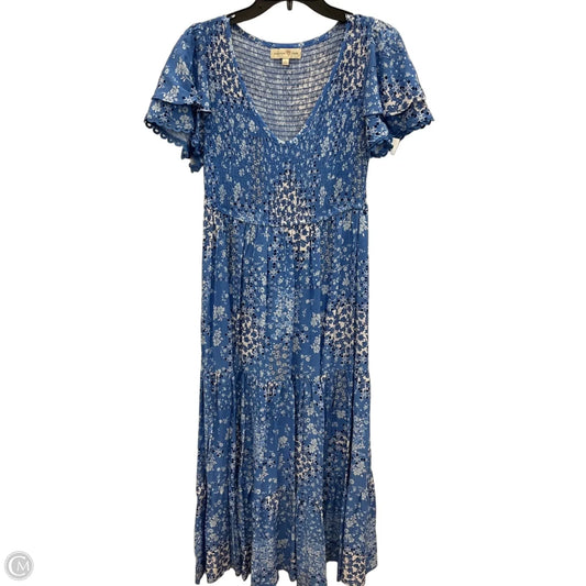 Dress Casual Maxi By Penelope Rose In Blue, Size: L