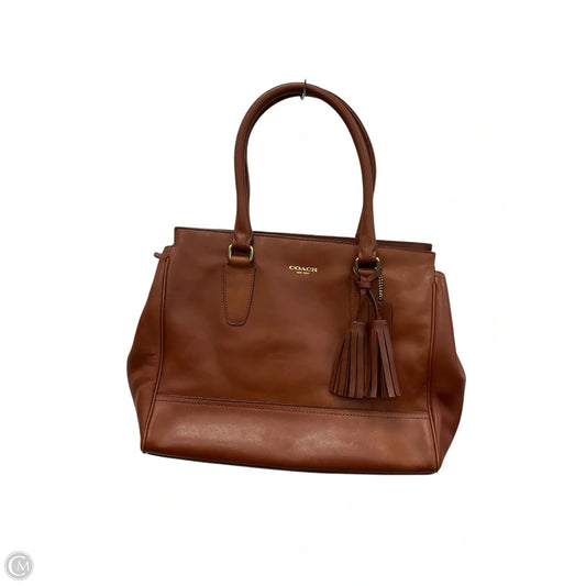 Handbag Designer By Coach, Size: Large