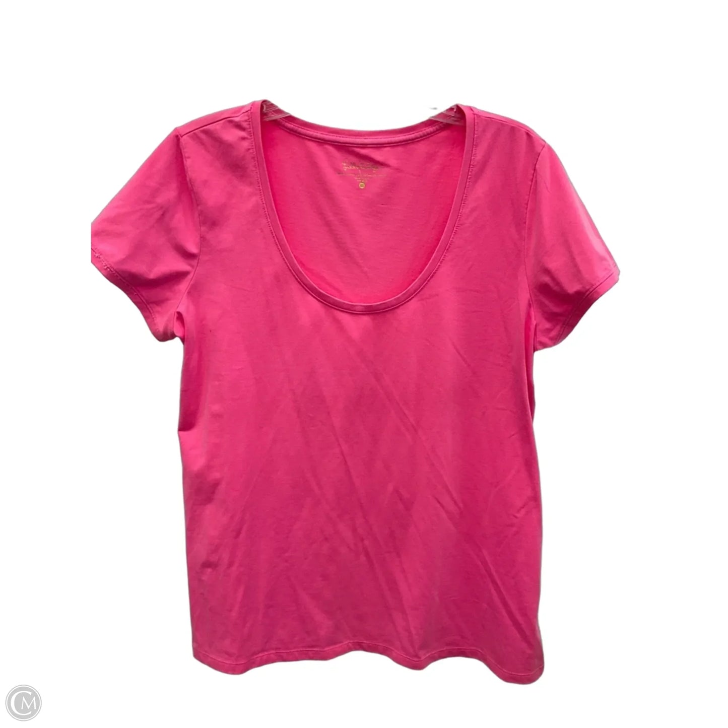 Top Short Sleeve By Lilly Pulitzer In Pink, Size: Xl