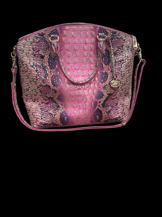 Handbag Designer By Brahmin, Size: Large