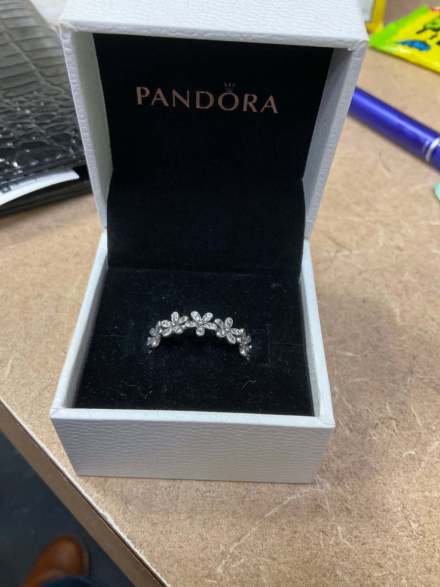 Ring Band By Pandora, Size: 8.5