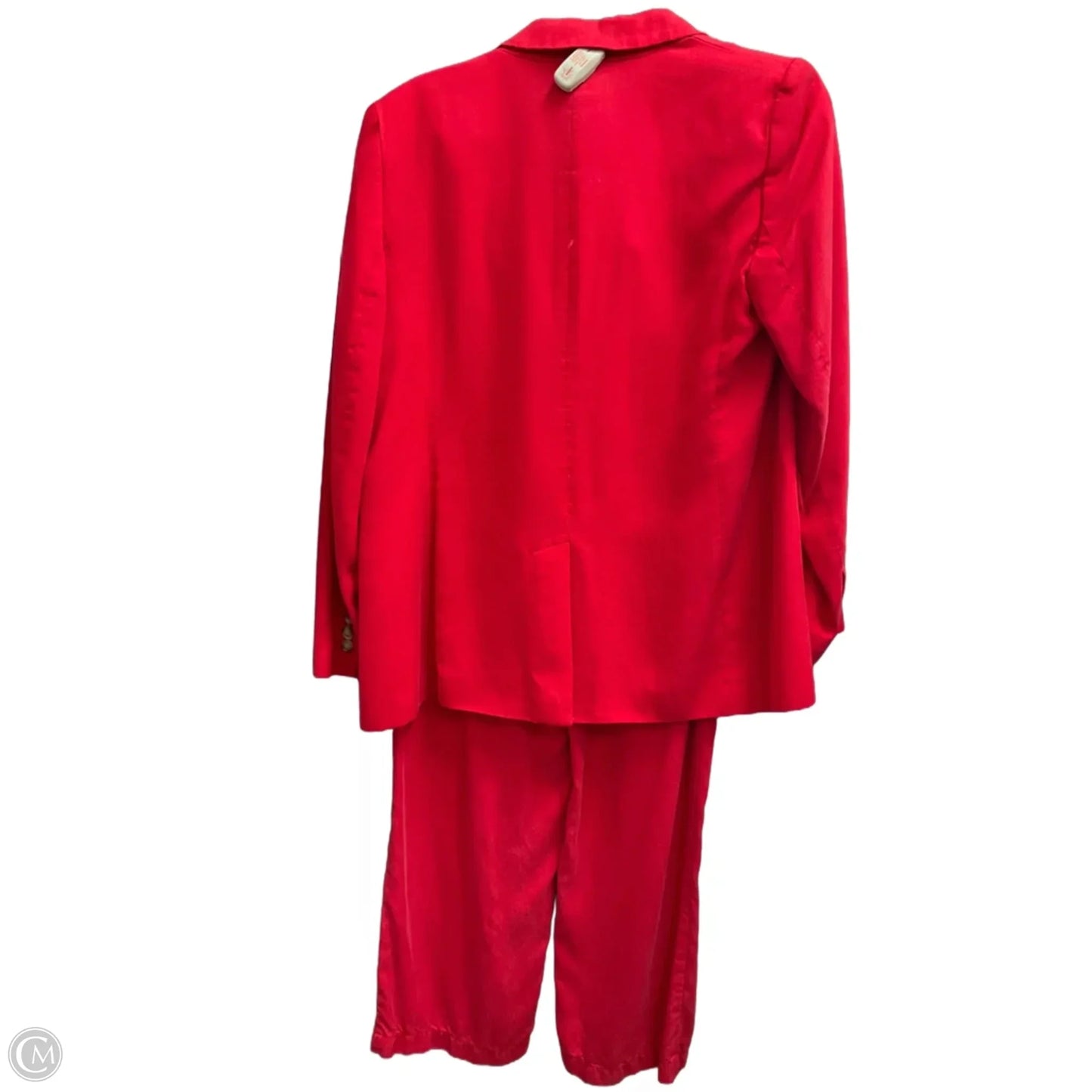 Pants Suit 2pc By Loft In Red, Size: 6p