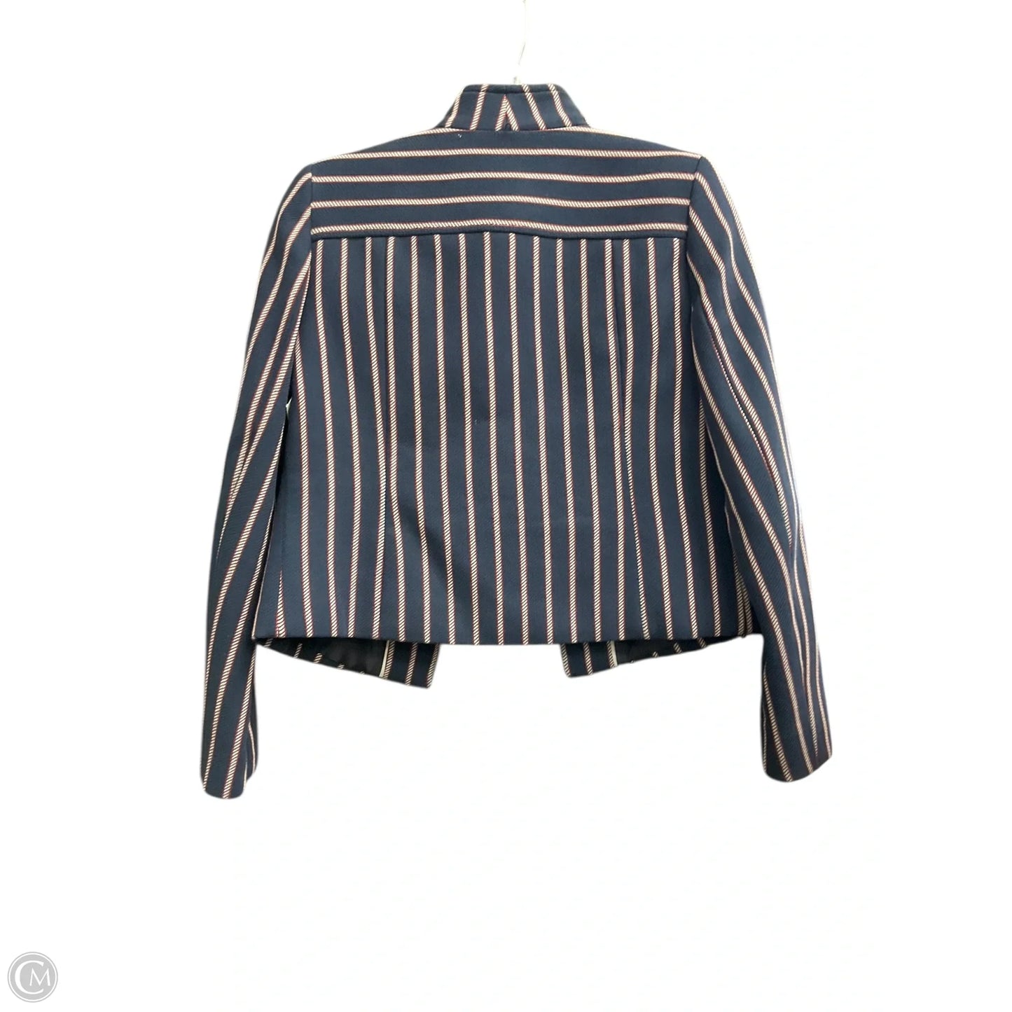 Blazer By Banana Republic In Striped Pattern, Size: Xs