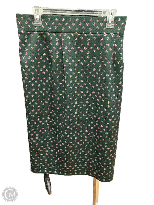 Skirt Midi By Eloquii In Floral Print, Size: 22