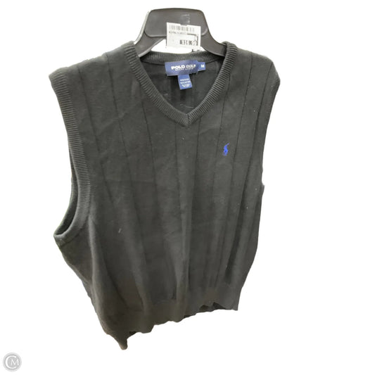 Top Sleeveless By Polo Ralph Lauren In Black, Size: M