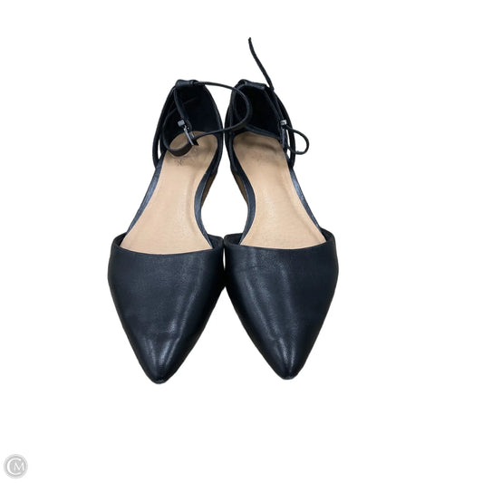 Shoes Flats By Crown Vintage In Black, Size: 8