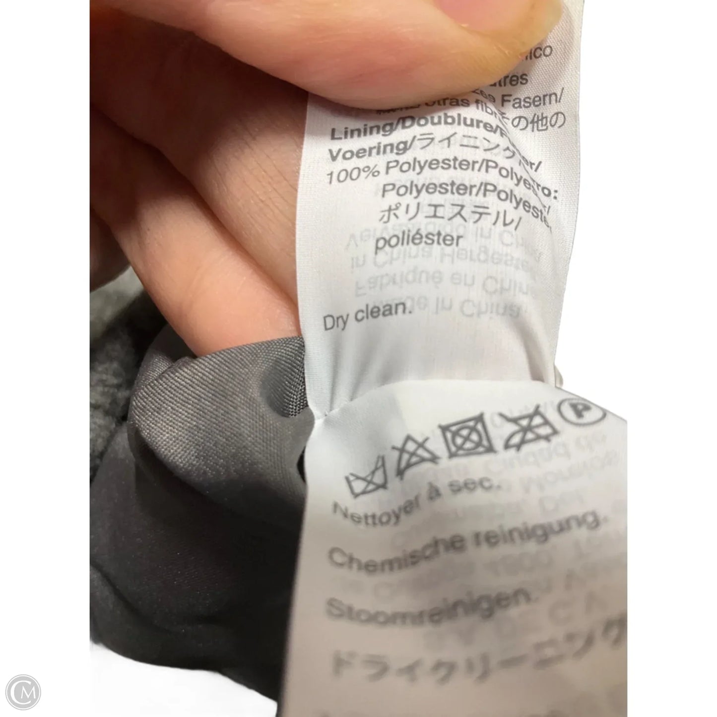 Coat Peacoat By J. Crew In Grey, Size: S