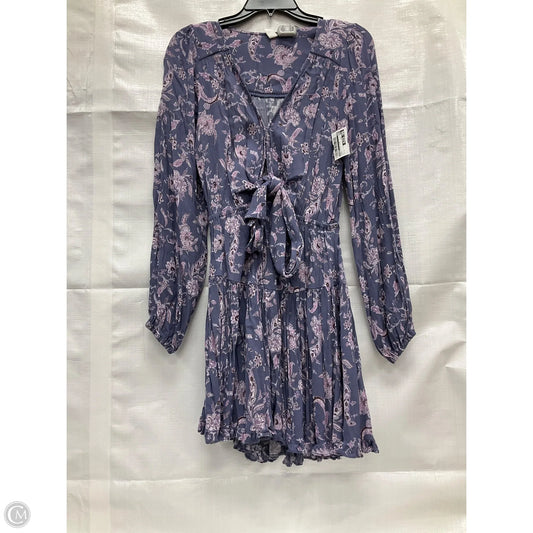 Dress Casual Short By Kivari In Purple, Size: S