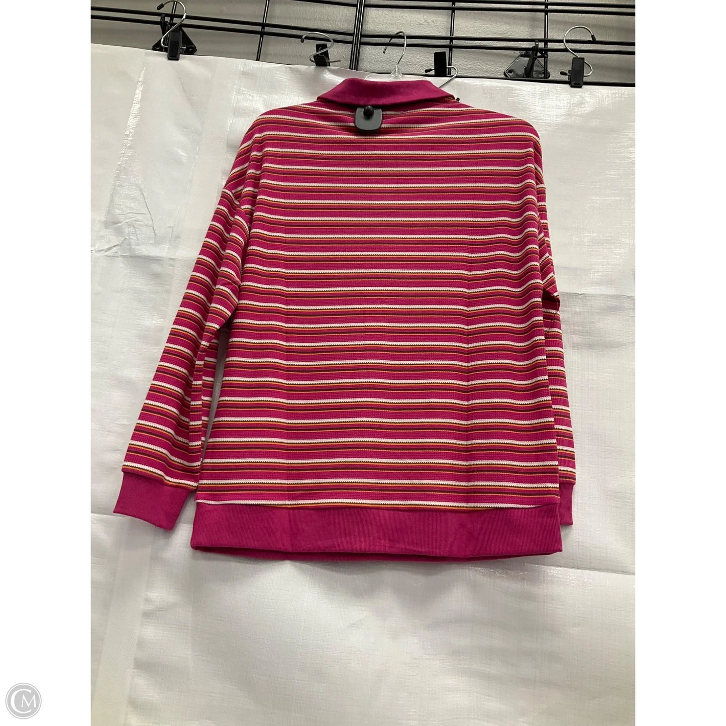 Top Long Sleeve By Clothes Mentor In Striped Pattern, Size: S