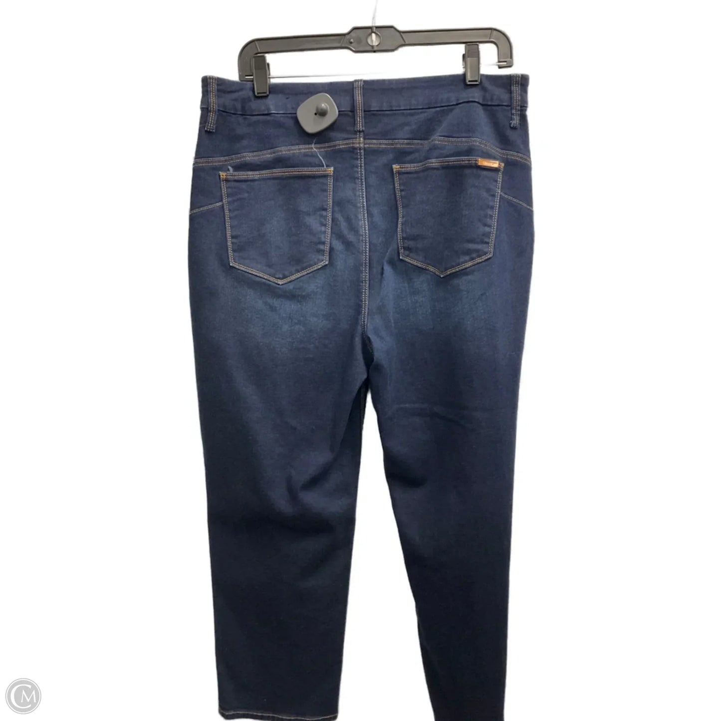 Jeans Straight By Chicos In Blue, Size: L