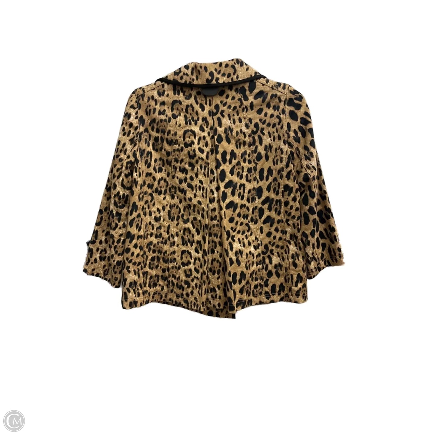 Blazer By White House Black Market In Animal Print, Size: Xs