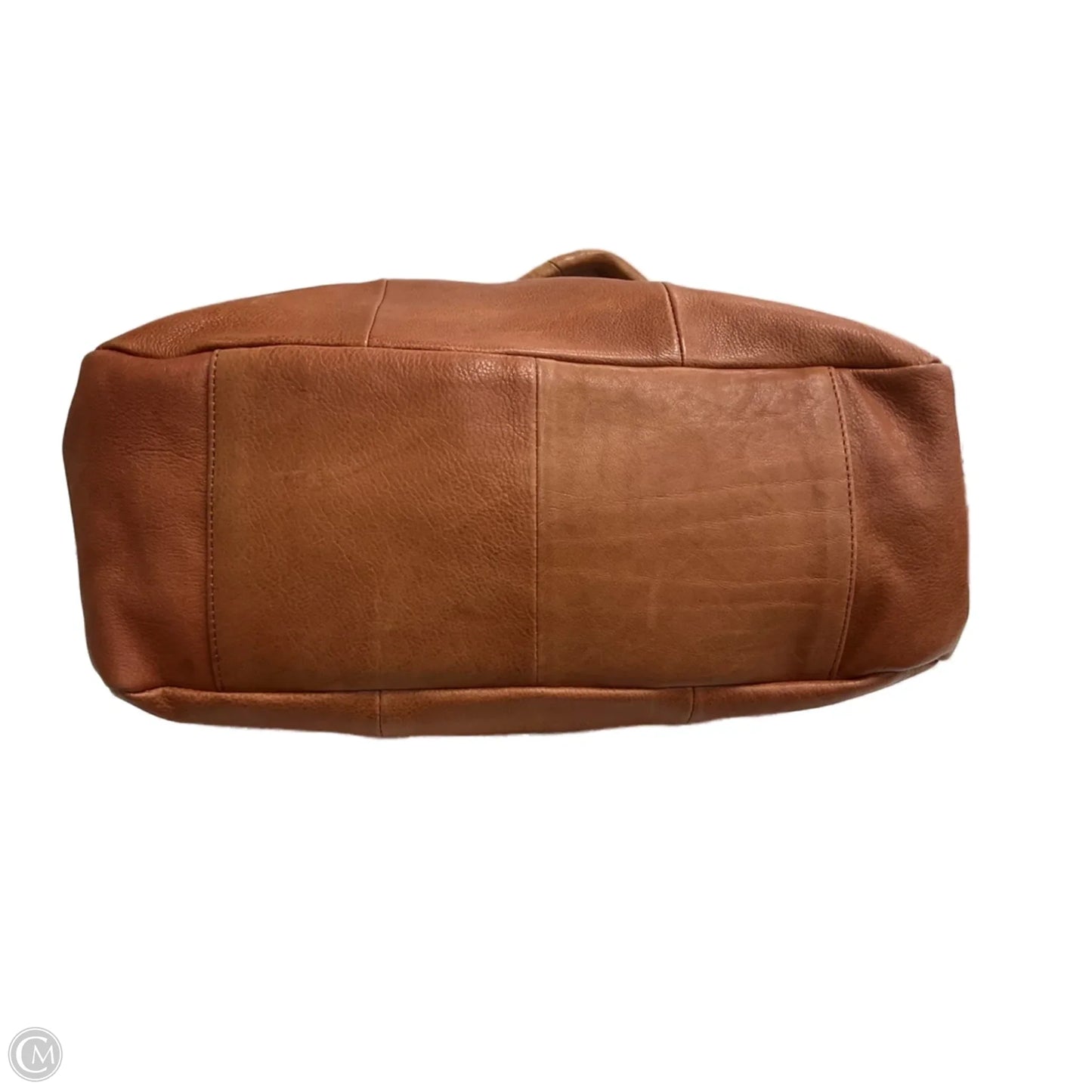 Handbag Leather By Cmc, Size: Medium