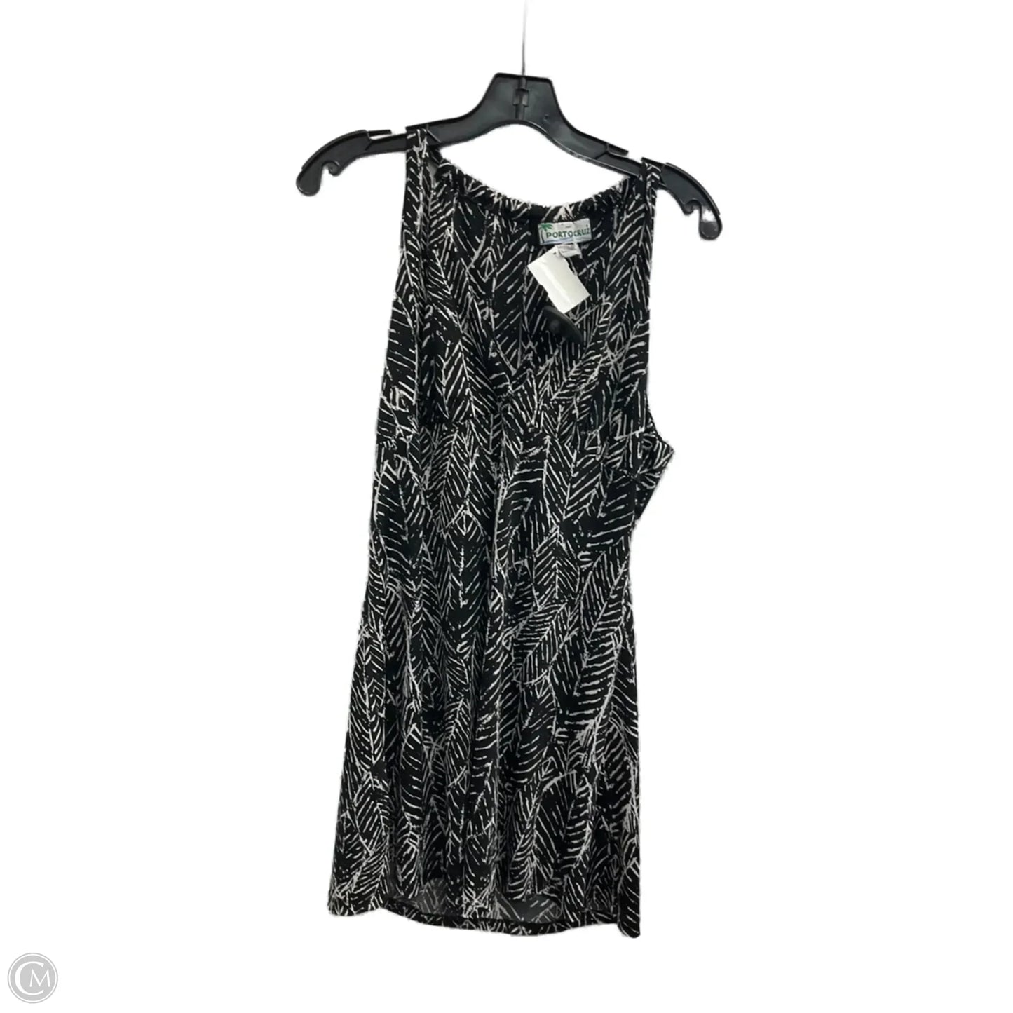 Dress Casual Short By Clothes Mentor In Black & White, Size: M