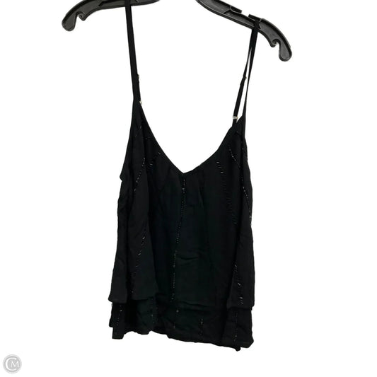 Top Sleeveless By Anthropologie In Black, Size: M