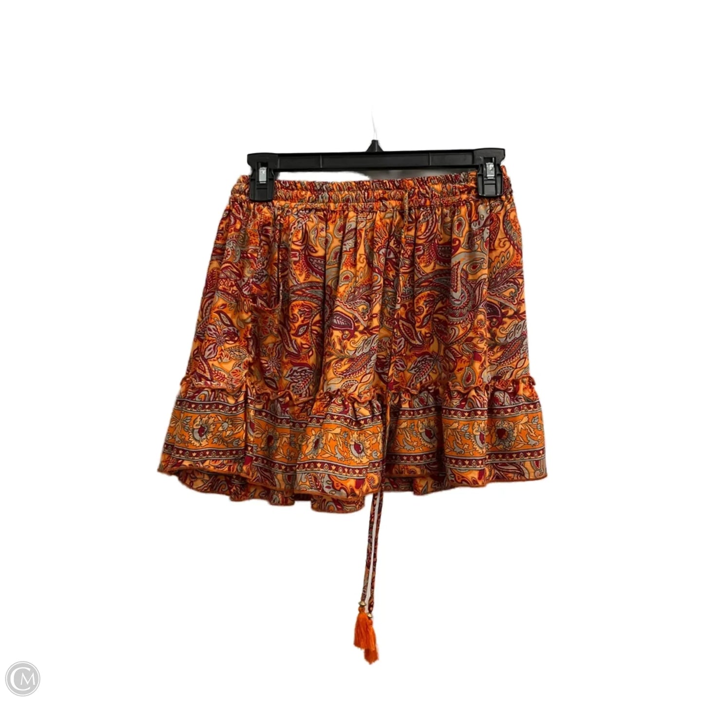 Skirt Mini & Short By Free People In Orange, Size: S
