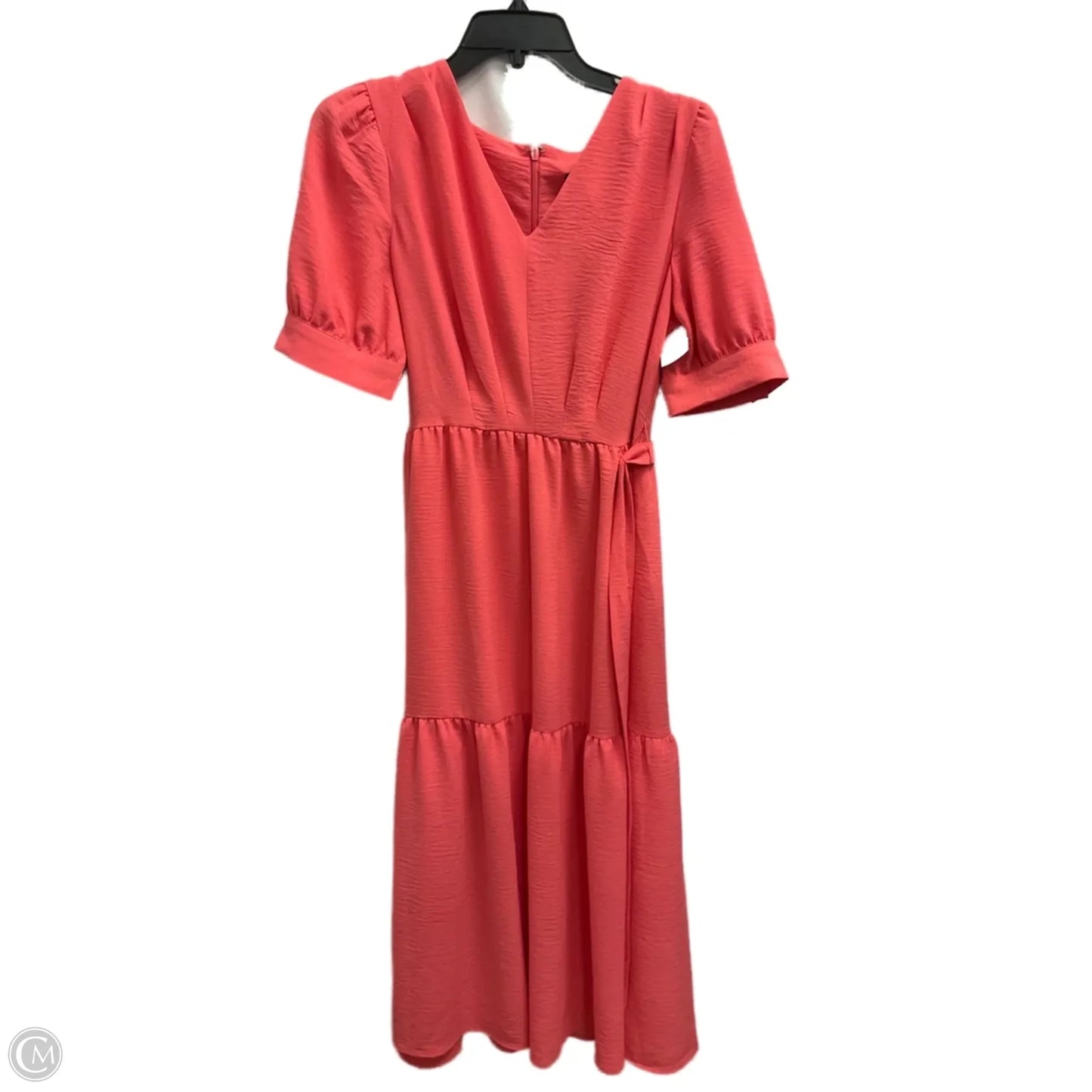 Dress Casual Maxi By Dkny In Coral, Size: S