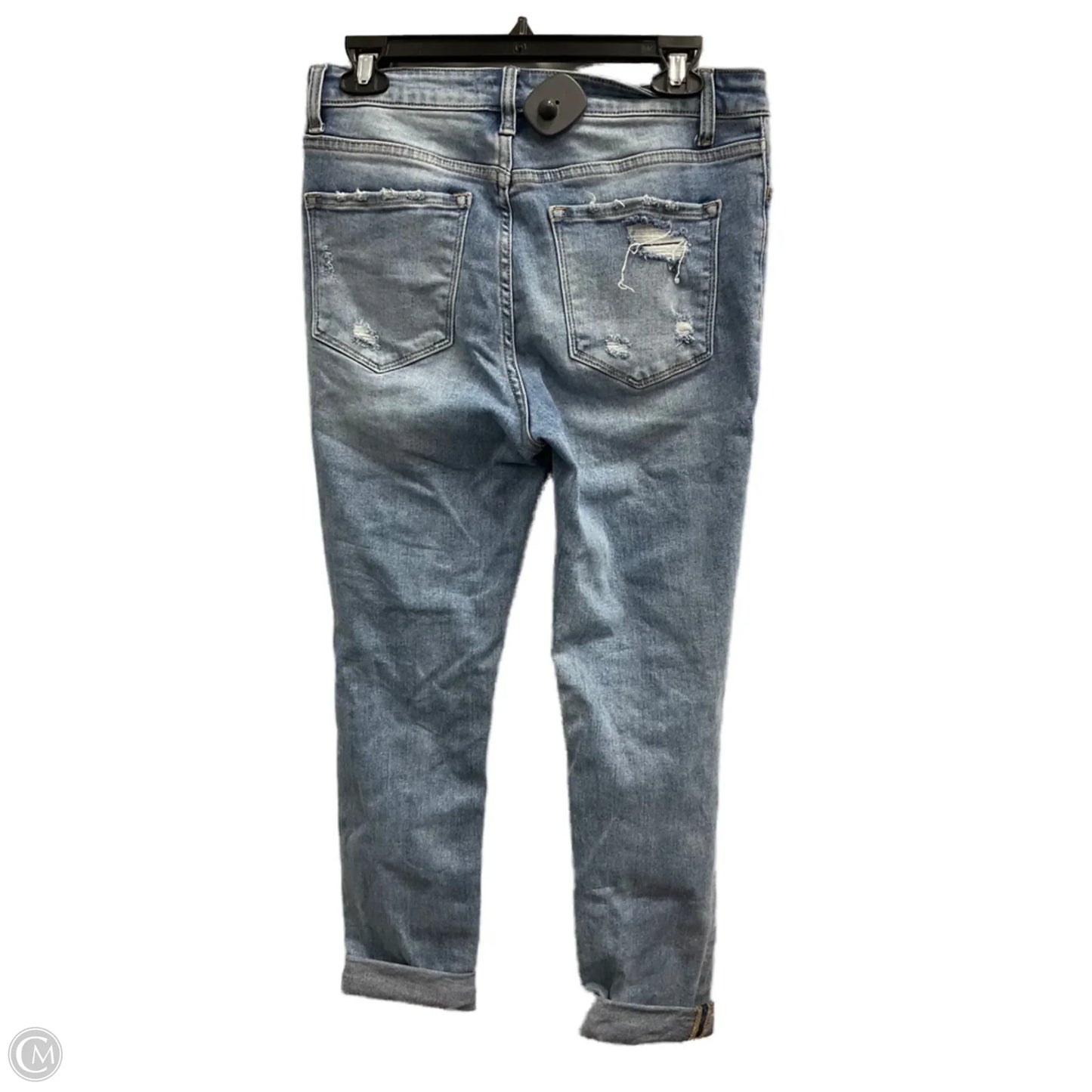 Jeans Skinny By Vervet In Blue Denim, Size: 8