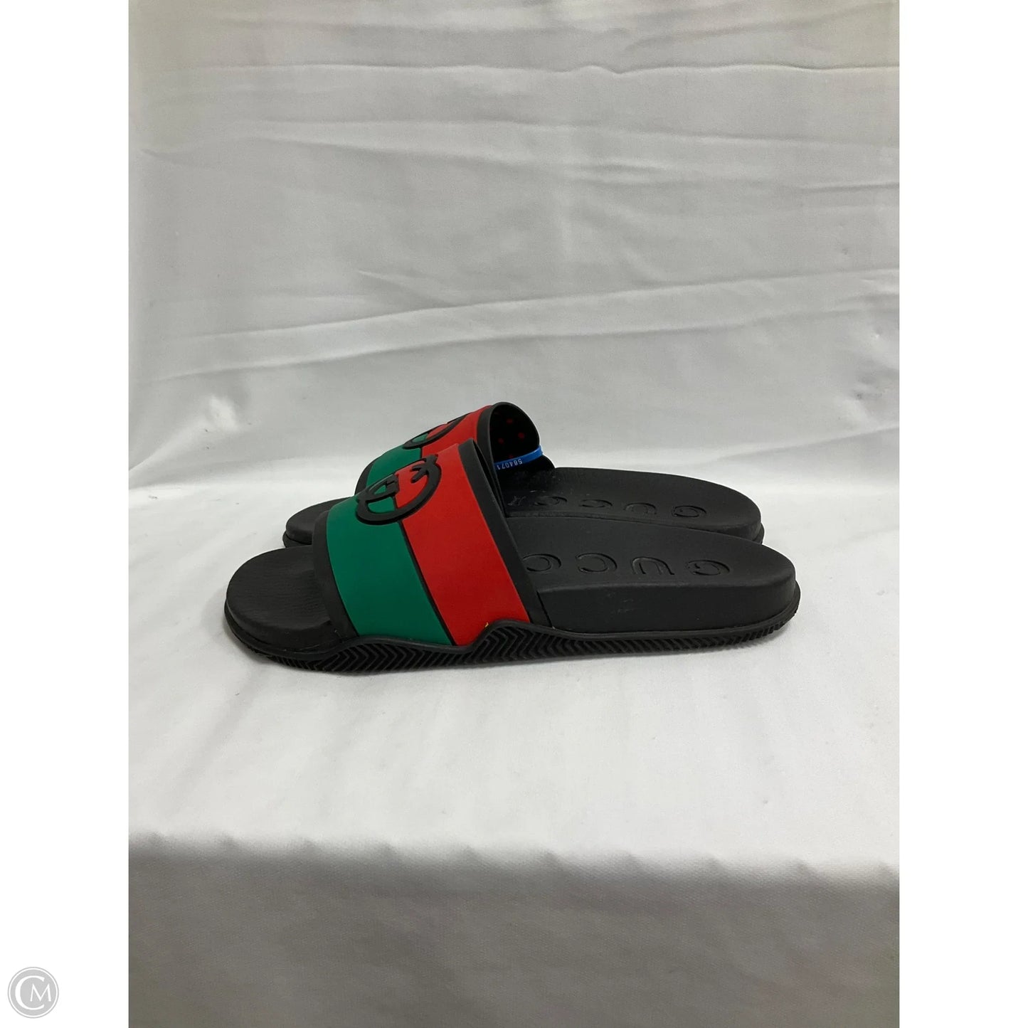 Shoes Luxury Designer By Gucci In Multi-colored, Size: 6