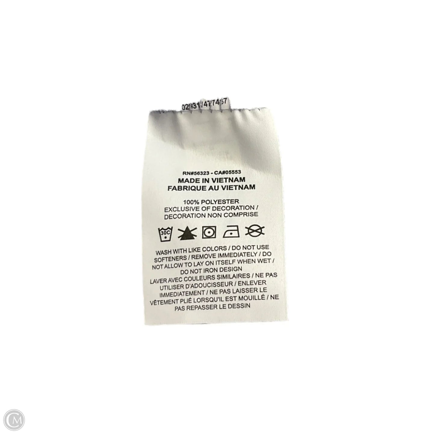 Athletic Tank Top By Nike In Blue, Size: M