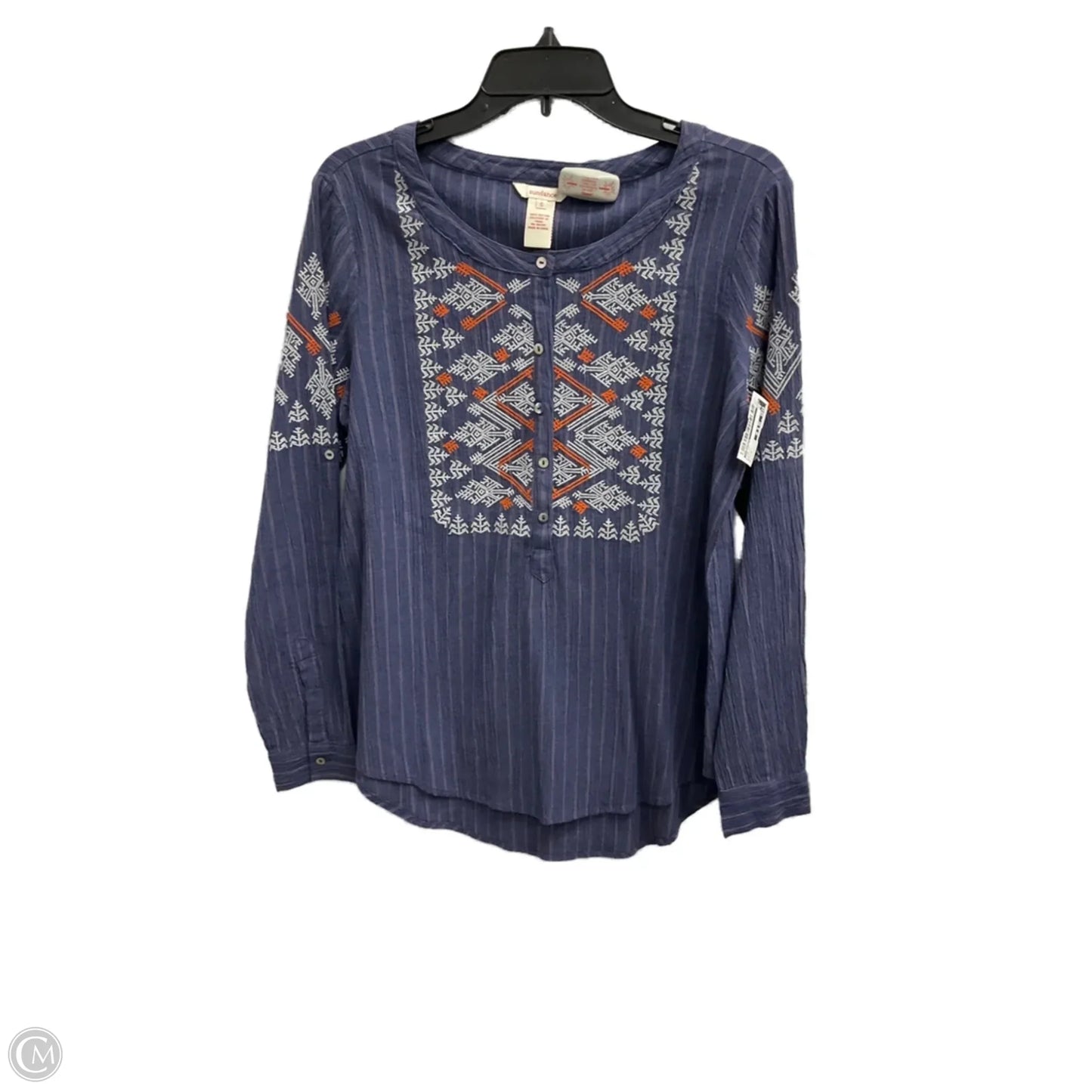 Top Long Sleeve By Sundance In Purple, Size: S