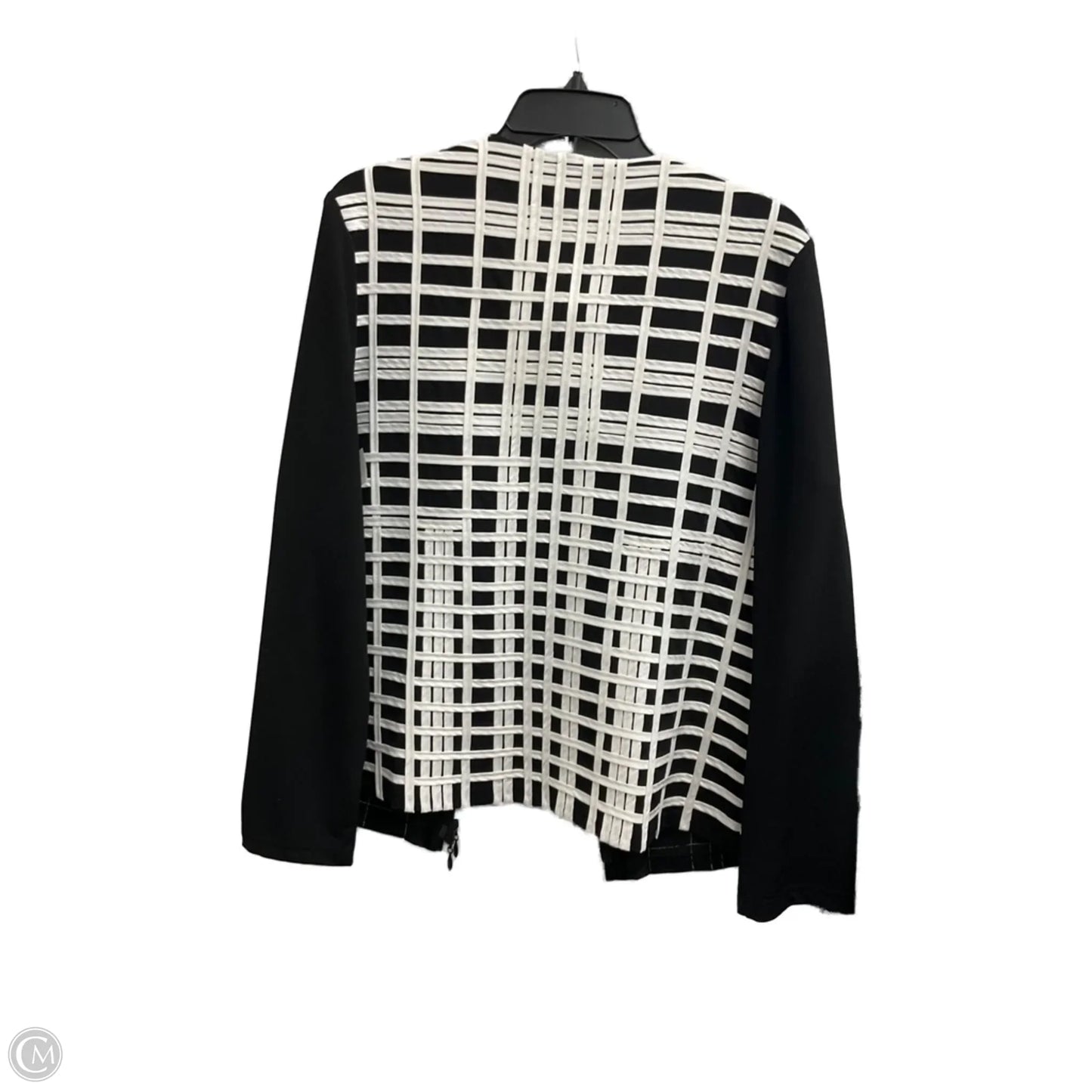 Jacket Other By Clothes Mentor In Black & White, Size: L